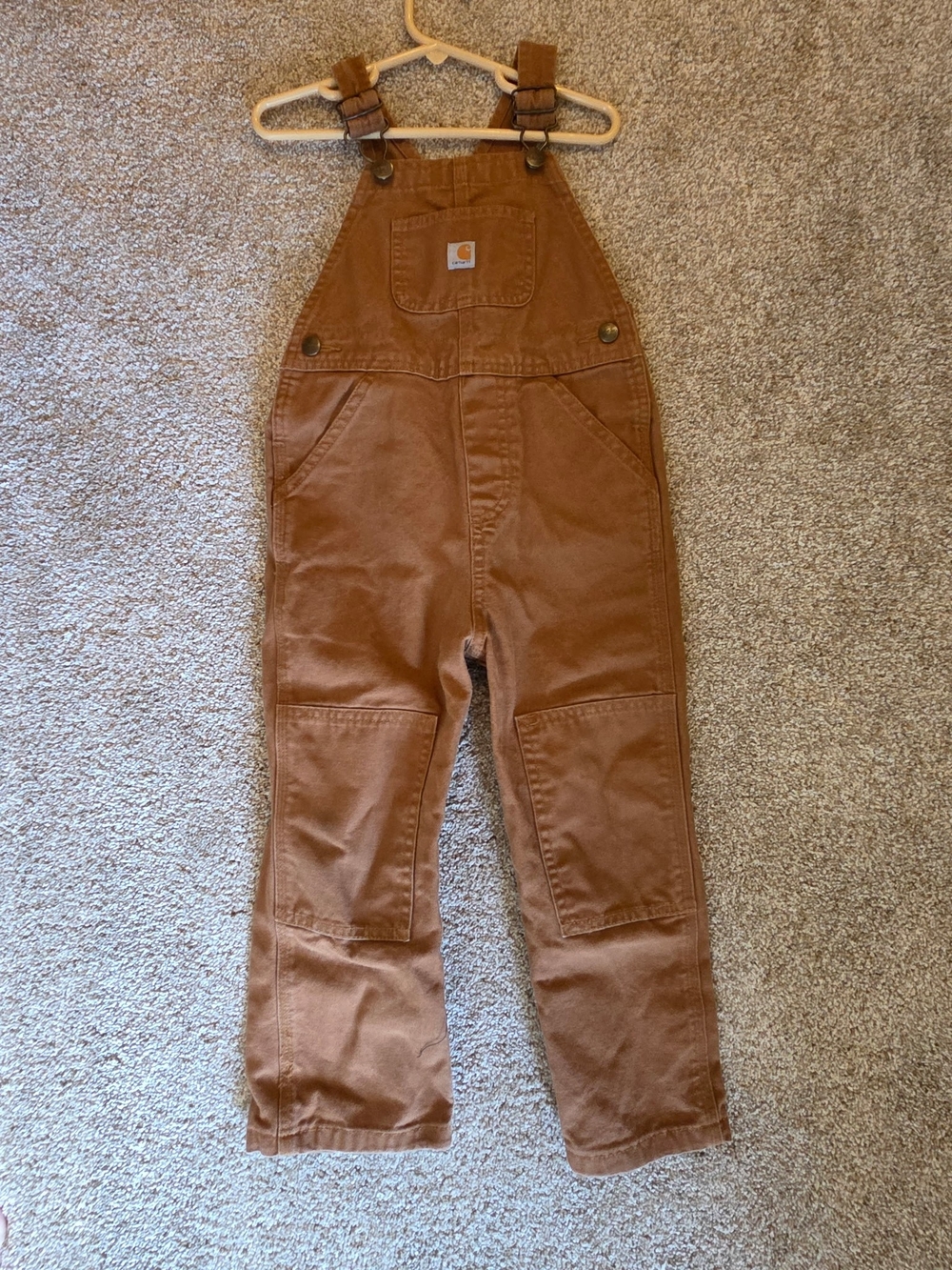 Carhartt Kid's Brown Overalls